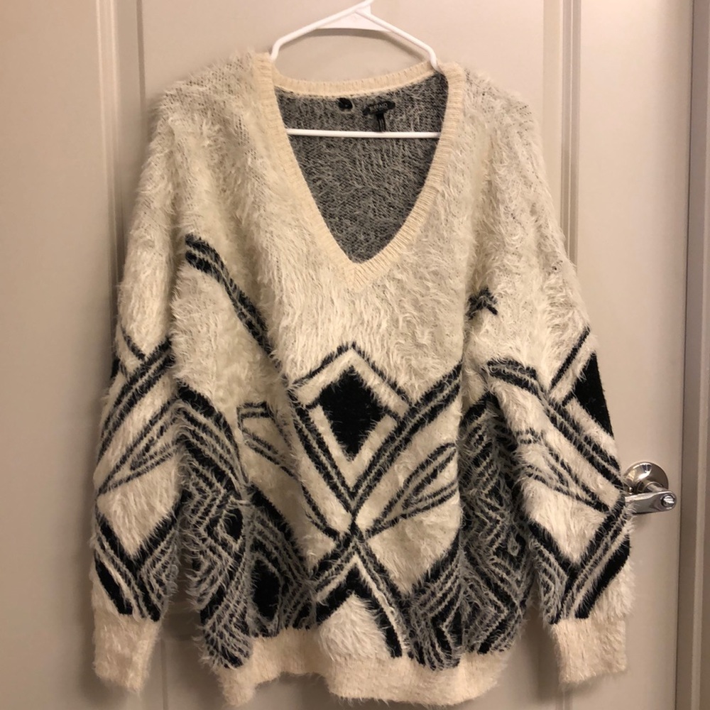 Geometric sweater